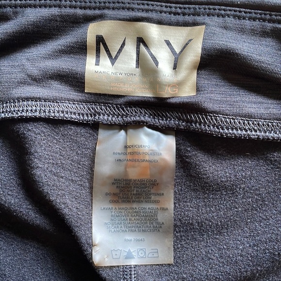 Marc New York Leggings size L/G waist 16" inseam 36" hip19" - Picture 5 of 12